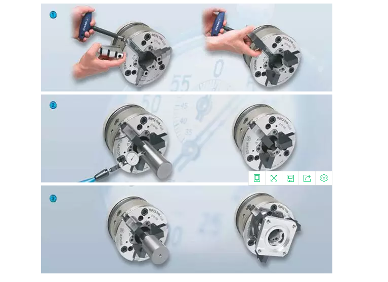 SCHUNK卡盤的基本結(jié)構(gòu)包括強(qiáng)化處理的卡盤基體，充分的油脂潤滑，磨損極為輕微。因此保持高精度下更長的使用壽命。獨(dú)具特色的外輪廓設(shè)計(jì)，使盡量少的冷卻液殘留在機(jī)床主軸或主軸軸承處。極端穩(wěn)固的盤體防止了因更高的夾持力及徑向負(fù)荷導(dǎo)致的精度失穩(wěn)狀況。大通孔，利于大尺寸棒料的通過及自動(dòng)上下料 。基爪——通用性好，與F型及Duro型匹配。  　　卡爪快換系統(tǒng)：使用獨(dú)立鎖緊的卡爪，保持高精度的同時(shí)，極大縮短輔助時(shí)間(調(diào)整、更換)。